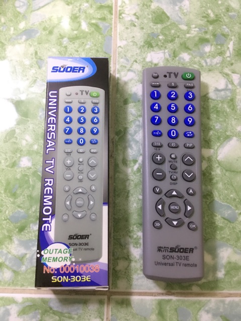 REMOTE ĐIỀU KHIỂN TIVI ĐA NĂNG SUDER 303