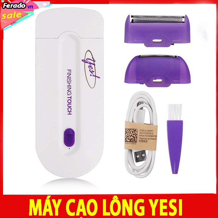 Máy cạo lông cầm tay Laser có đèn Led