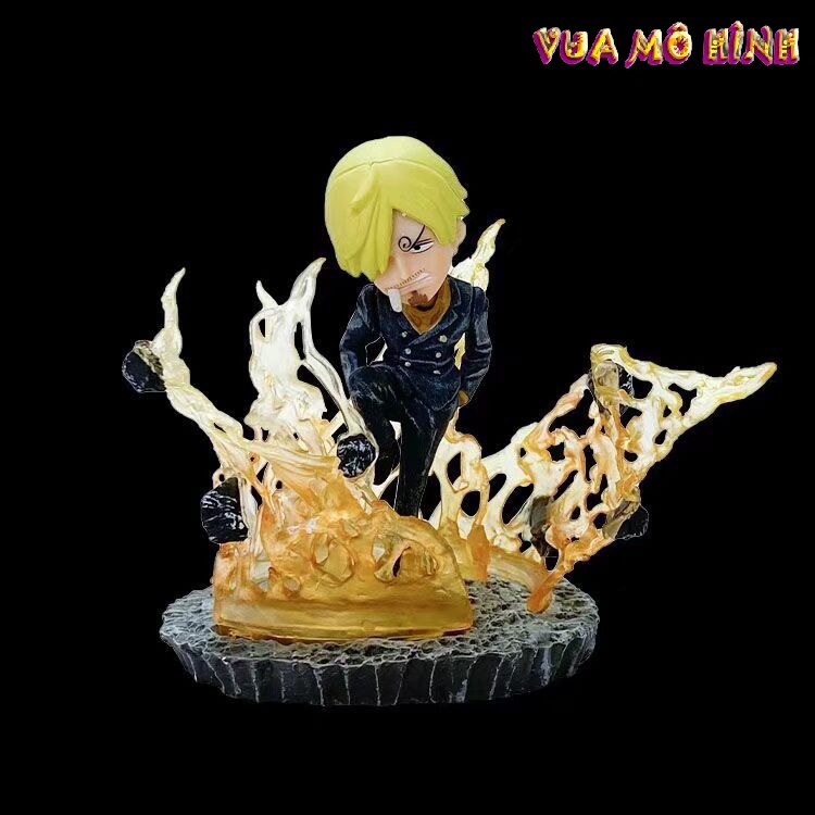 Mô hình One Piece - Figure One piece Luffy, ACE, Sanji trạng thái chiến đấu cực đẹp