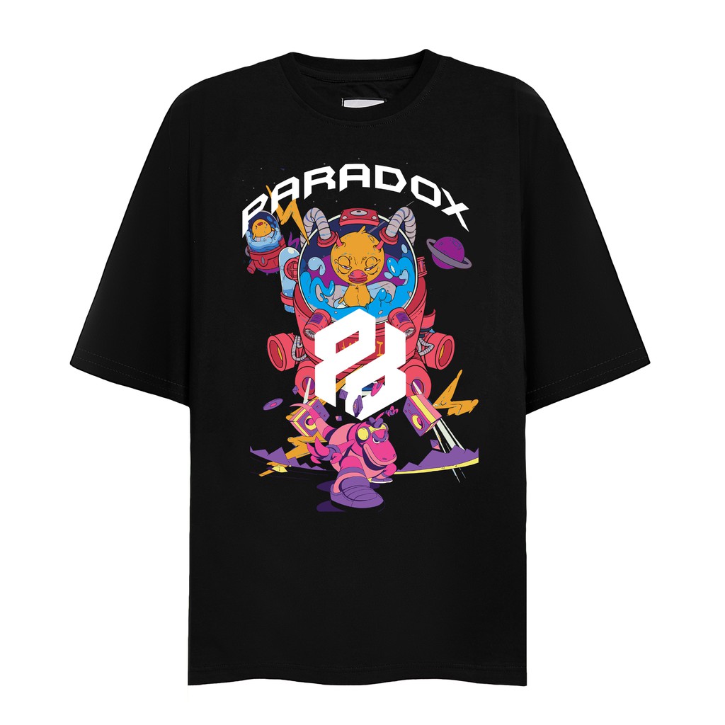 [Mã INCU50 giảm 50k đơn 250k] Áo thun Paradox ADVENTURE TIME TEE (Black)