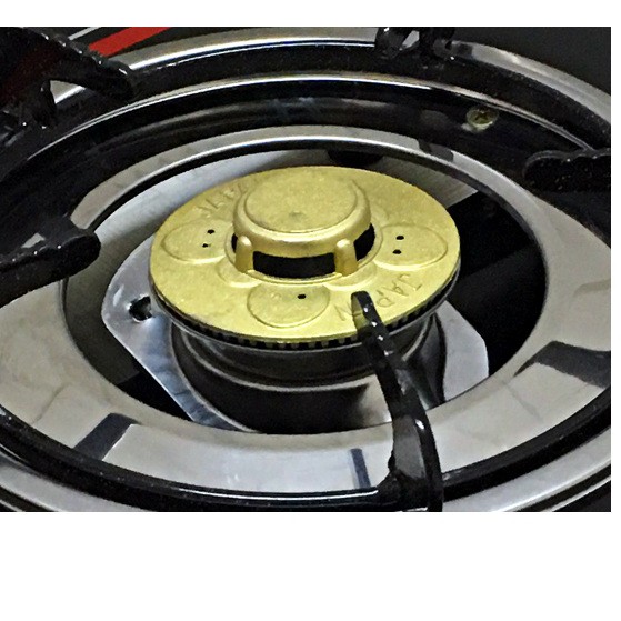 Bếp gas đơn chén nhôm Fujishi FR-268N Kính xanh/ đỏ