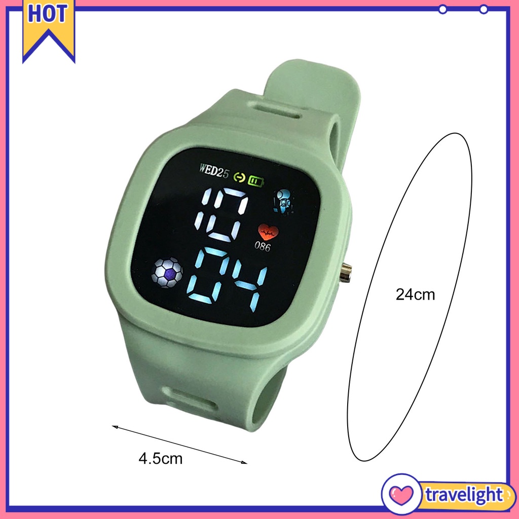 Đồng Hồ Đeo Tay Điện Tử Chống Sốc Chống Mòn Dành Cho Học Sinh