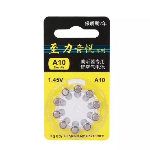 Set 10 / 30 / 50 Pin 10 A10 E10 Phù Hợp Cho Tai Nghe Nhét Tai