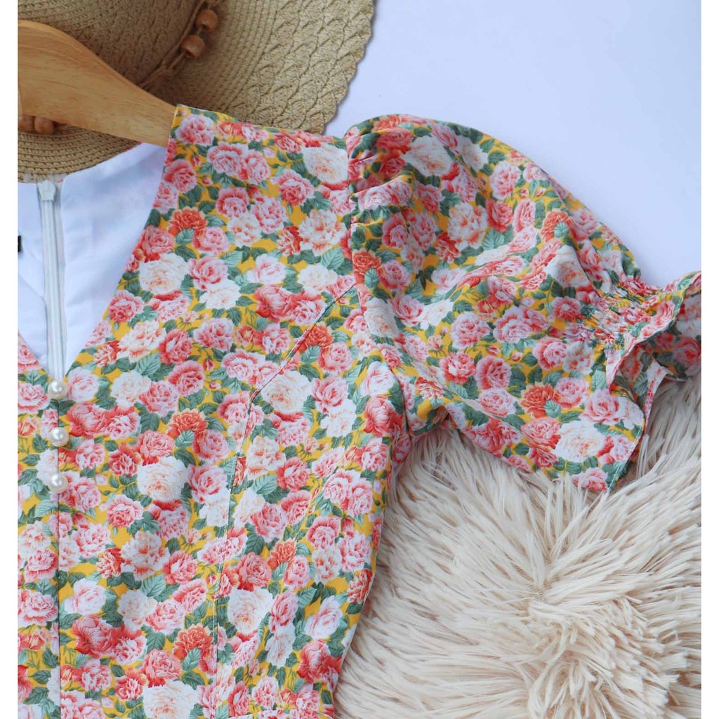 [Mã FATHANG5 giảm 10K đơn 50K] Đầm nữ hoa nhí đuôi cá thời trang hè MẶC SIÊU MÁT SIÊU XINH may 2 lớp, lót cotton mềm mịn | BigBuy360 - bigbuy360.vn