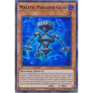 Thẻ bài Yugioh - TCG - Malefic Paradox Gear / DUOV-EN048'