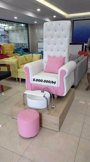 Ghế nail sofa