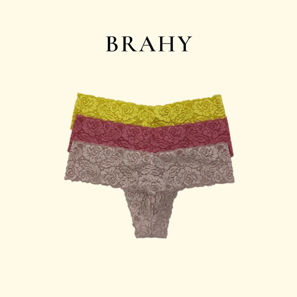 Combo 3 quần lót ren sexy gợi cảm vải ren cao cấp BRAHY 012