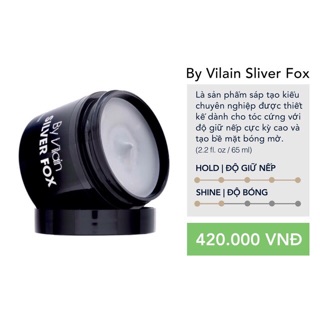 Sáp vuốt tóc By Vilain Silver Fox
