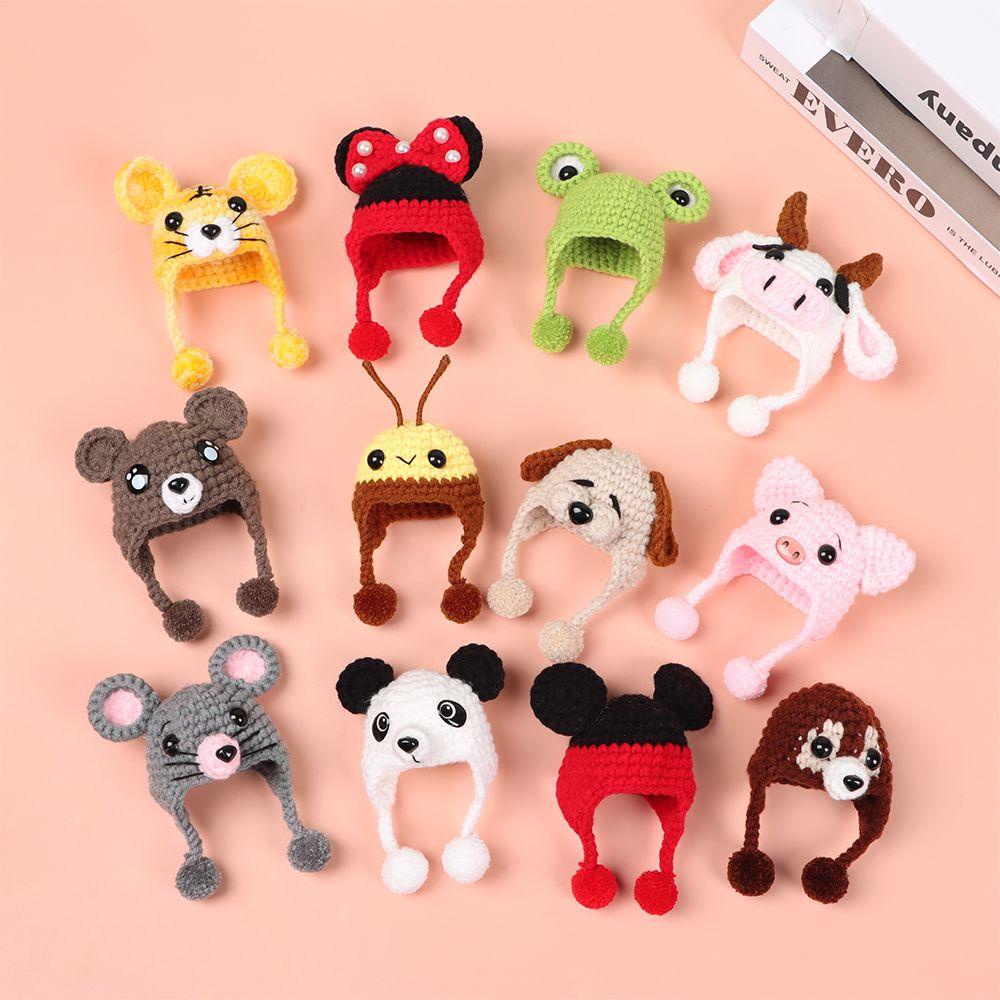 LAYOR1 Nón Len Thời Trang Cho Búp Bê 12~16cm