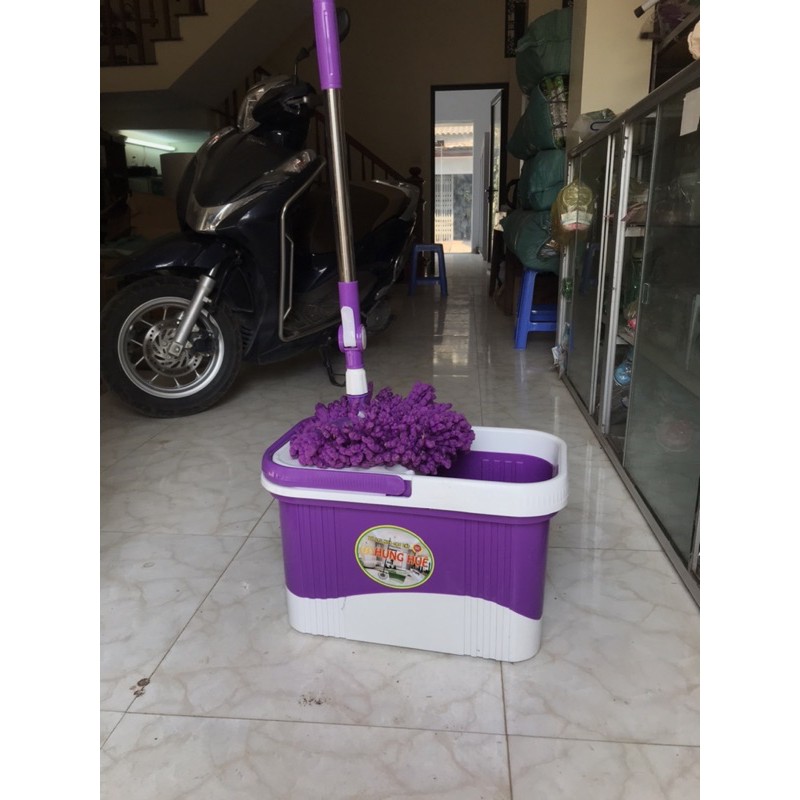 chổi thùng lau nhà Hưng Huê
