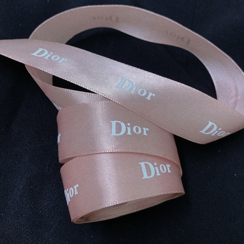 Ruy Băng Chữ Dior Hồng