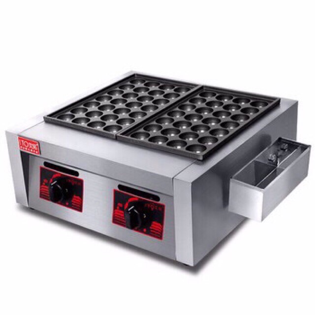 Máy làm bánh Takoyaki 56 lỗ gas