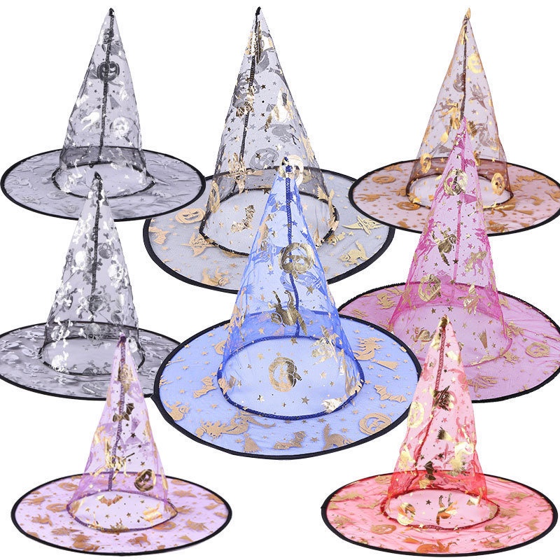 - HALLOWEEN NÓN PHÙ THỦY HÓA TRANG HALOWEEN