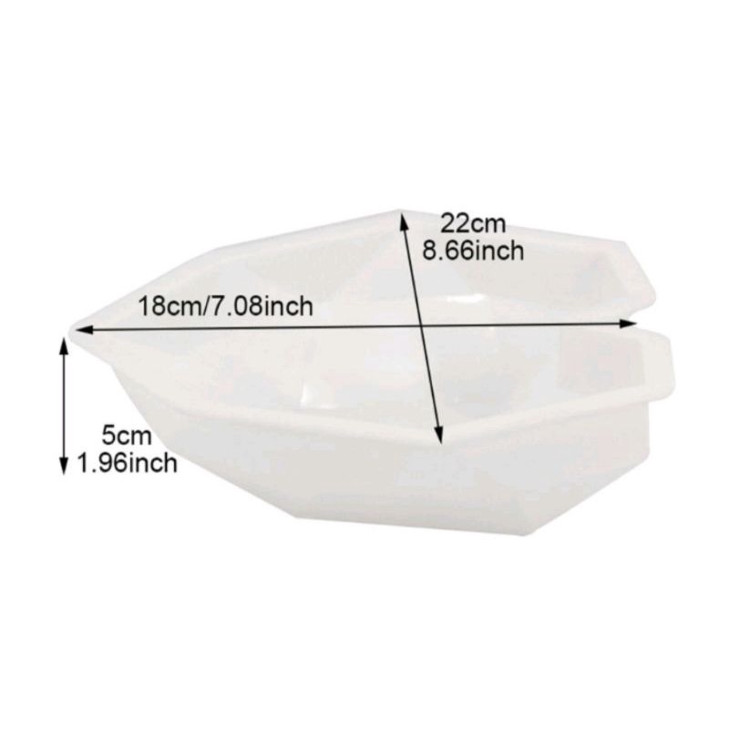 khuôn silicon tim lớn 22 x 18 cm làm bánh pinata