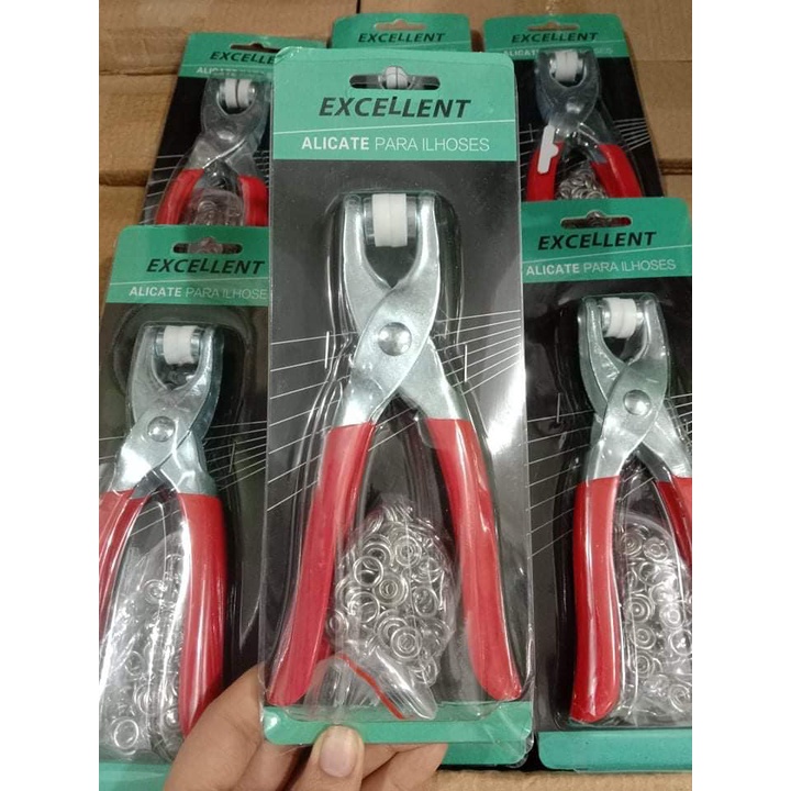 Bộ kìm bấm nút sắt ( 1 kìm + 1 hộp cúc)