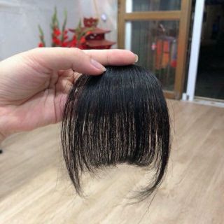 Tóc mái thưa tóc thật kèm video