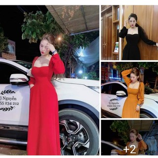 Đầm MAXI Cúp Ngực Thời Trang Sang Trọng Phong Cách Hàn Quốc, Phù Hợp Đi Dự Tiệc Cưới, Tiệc Sinh Nhật.