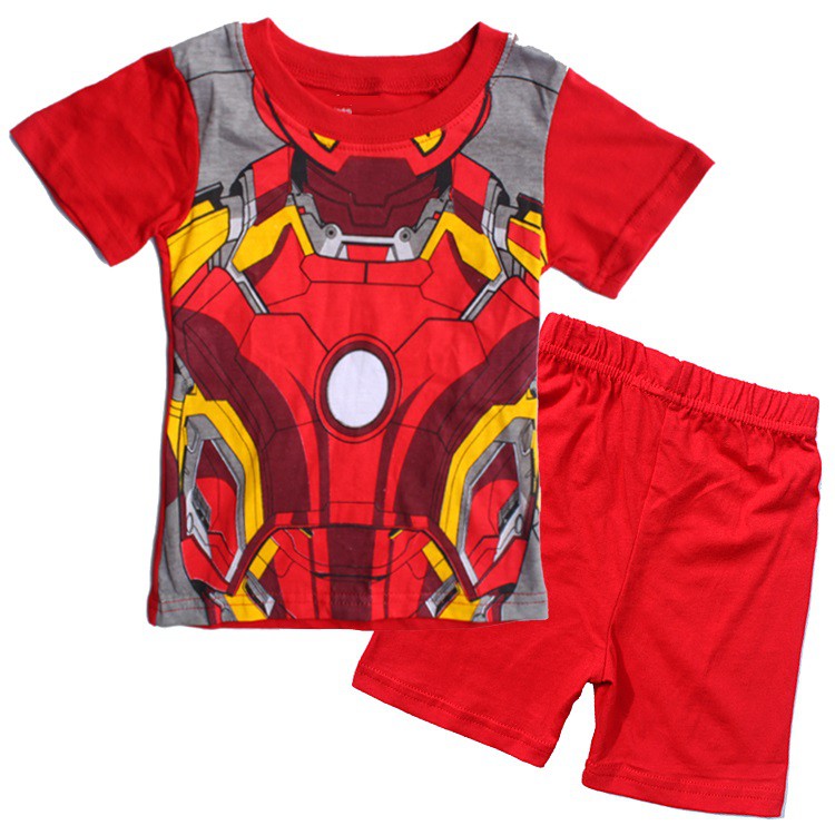 Bộ thun người sắt IRON MAN cho bé