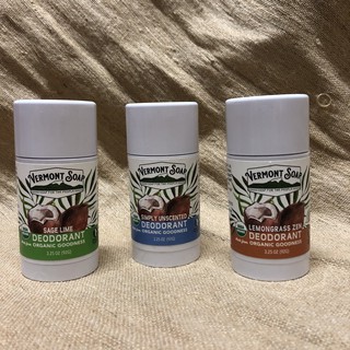 [VERMONT SOAP] LĂN KHỬ MÙI HỮU CƠ (92g) - Organic Deodorant Roll-on