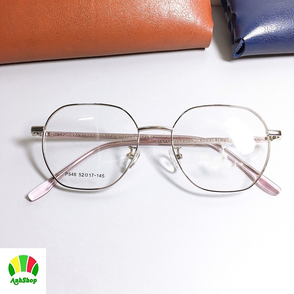 [Gía siêu rẻ] Gọng kính vuông 546 nhận cắt cận viễn loạn