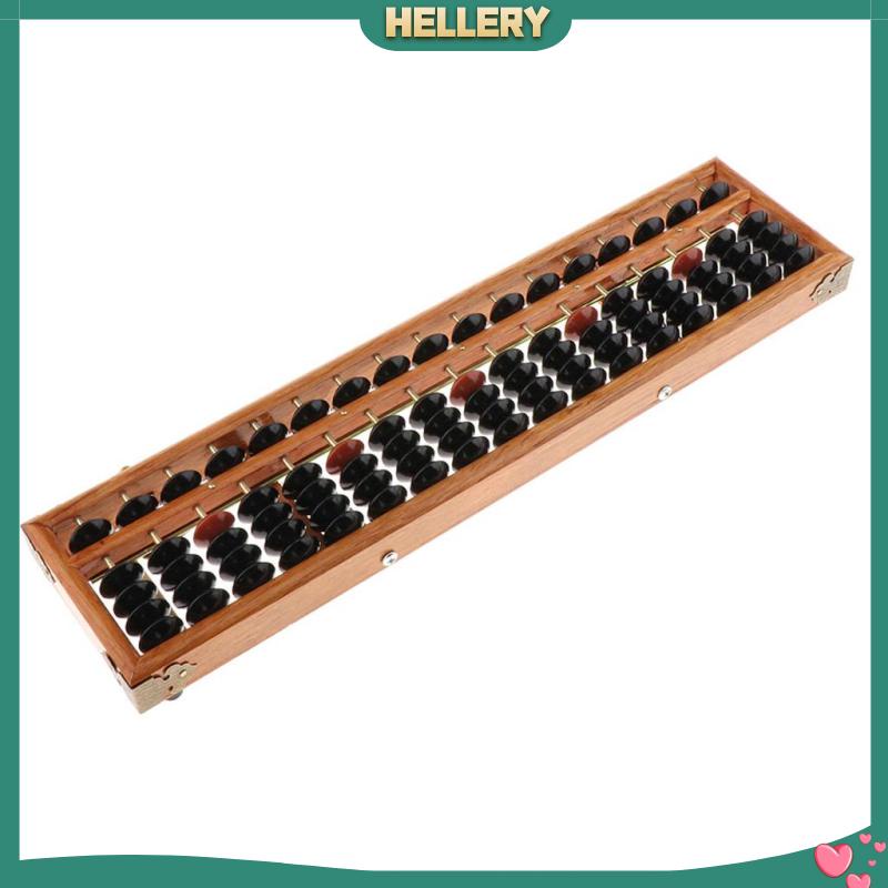 Bảng Tính Gỗ 17 Cột Màu Đen Dùng Học Toán Dành Cho Trẻ Em