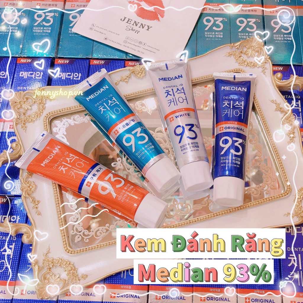 Kem Đánh Răng Median Dental IQ Toothpaste 93%