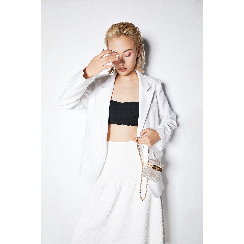 DOTTIE - Áo Vest nữ trắng T0508