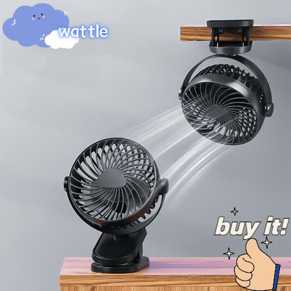 Quạt Làm Mát Siêu Yên Tĩnh Gắn Xe Đẩy Em Bé