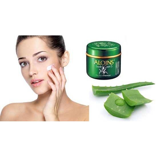 Kem Dưỡng Trắng Da Cho Mặt Và Toàn Thân Aloins 185Gr - Hàng Nhật Nội Địa, Chiết Xuất Từ Lô Hội Lành Tính Dưỡng Ẩm Trắng | BigBuy360 - bigbuy360.vn
