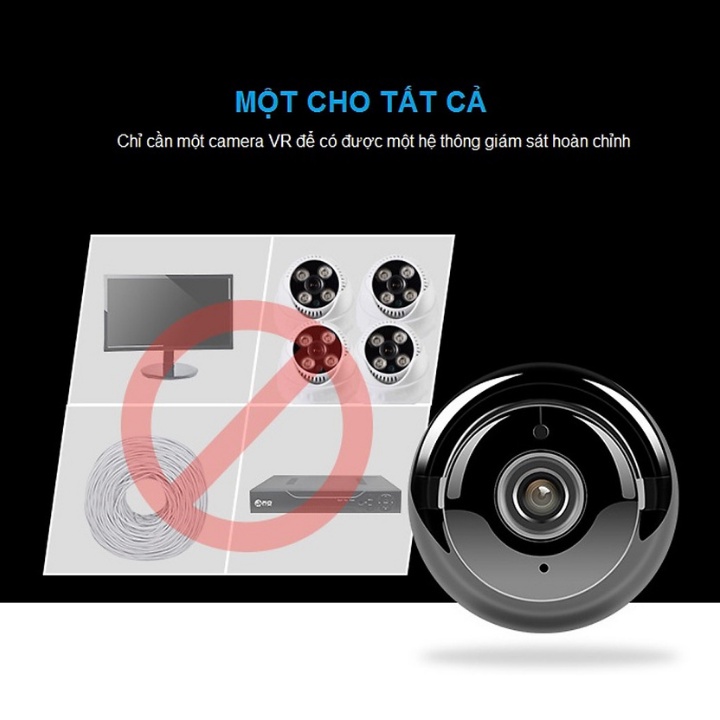 Camera Mini Wifi HD Camera trong nhà không dây Ban đêm Phát hiện chuyển động âm thanh hai chiều - bảo hành 2 năm