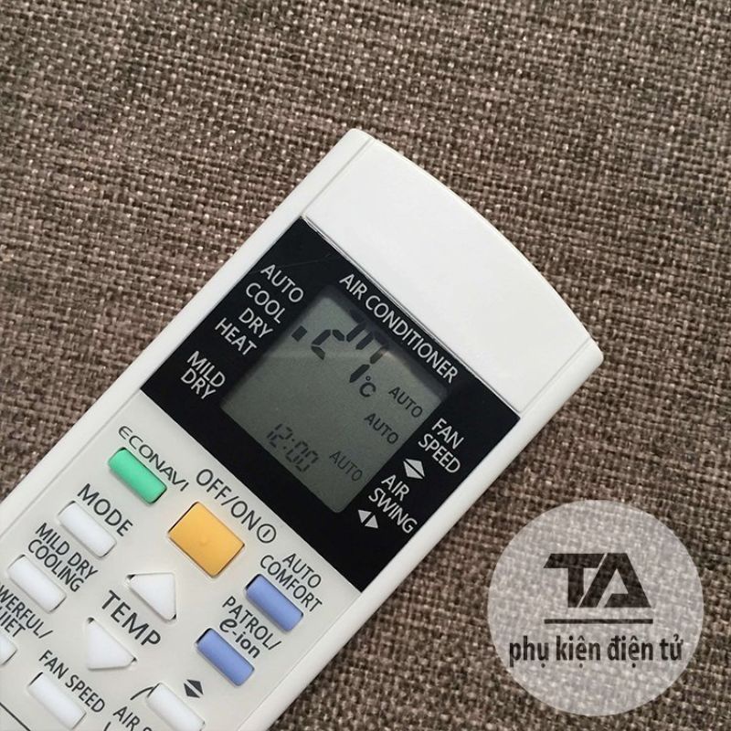 Remote máy lạnh Panasonic, Điều khiển điều hòa Panasonic dùng được tất cả các dòng hiện tại trên thị trường
