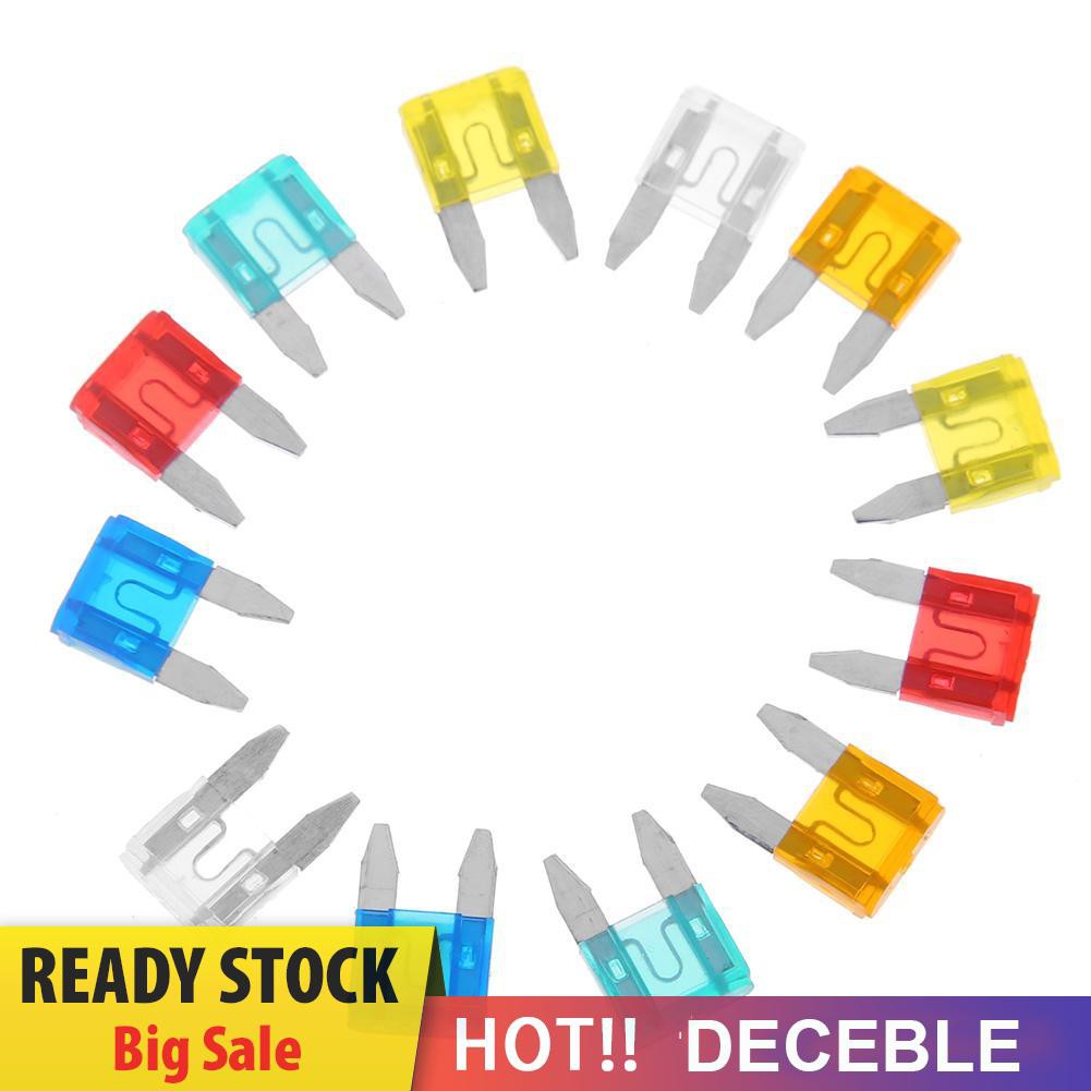 Set 60 Cầu Chì 5a 10a 15a 20a 25a 30a Cho Xe Ô Tô