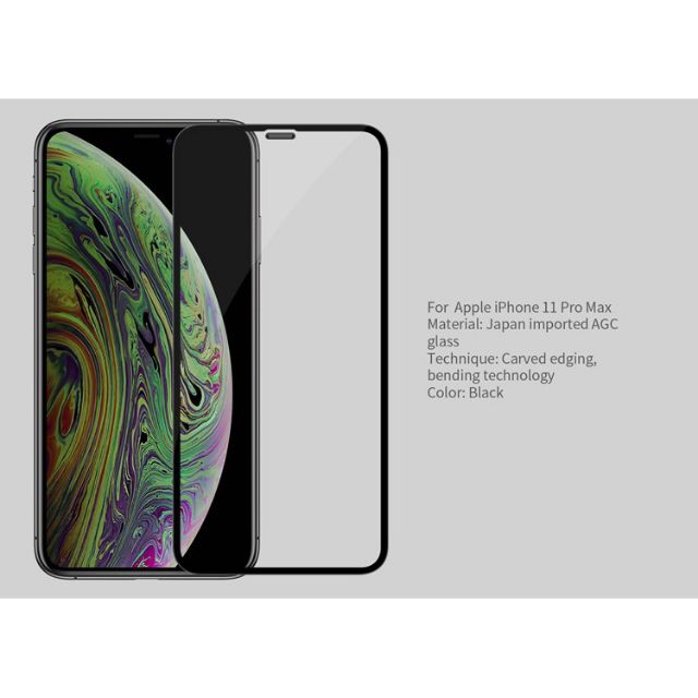 Cường lực iPhone Xs Max / iphone 11 pro max 2019 6.5 inch Nillkin 3D CP+ MAX FULL màn hình