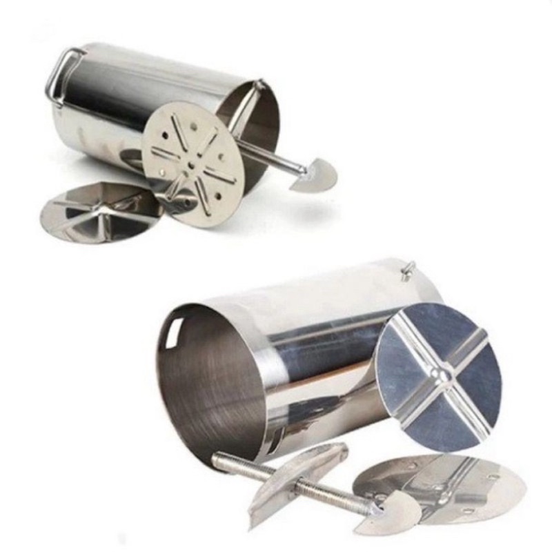 Khuân làm giò chả inox cao cấp không rỉ loại 1kg và 2kg