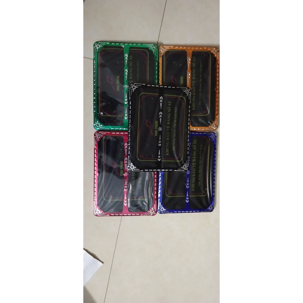 Bộ Khung Biển Số Xe Máy cao cấp -Mẫu D5