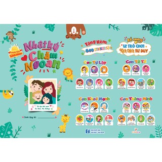 NHẬT KÝ CHĂM NGOAN ( Phiên Bản Linh Hoạt ) KÈM 640 STICKERS KHEN THƯỞNG THEO CHỦ ĐỀ