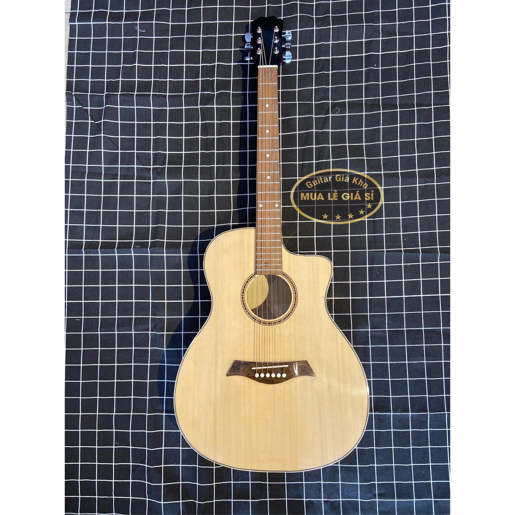 Đàn Guitar acoustic Việt nam có ty giá sỉ cho người mới chơi GK-02