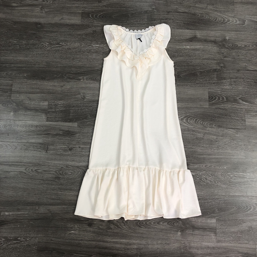 Đầm HD PARIS bèo cổ viền ren