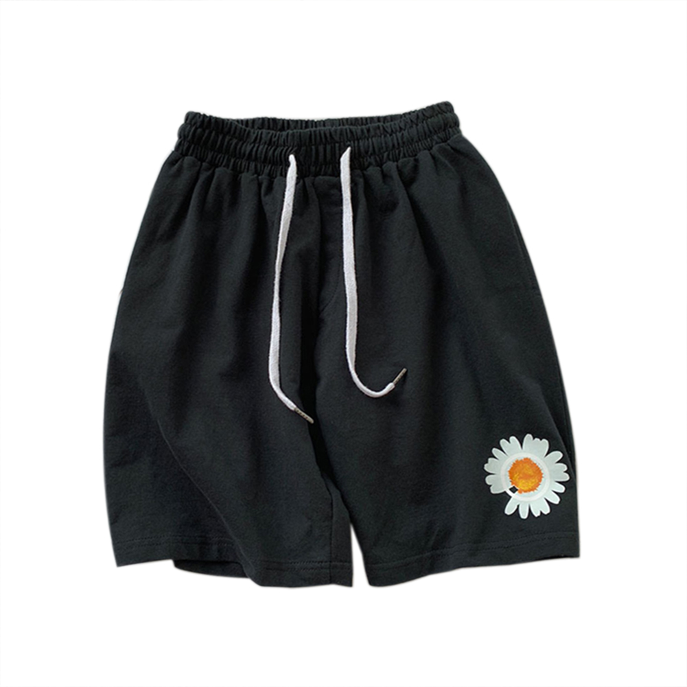 Quần Short Ống Rộng Họa Tiết Hoa Cúc Dễ Thương Dành Cho Nữ Jp5