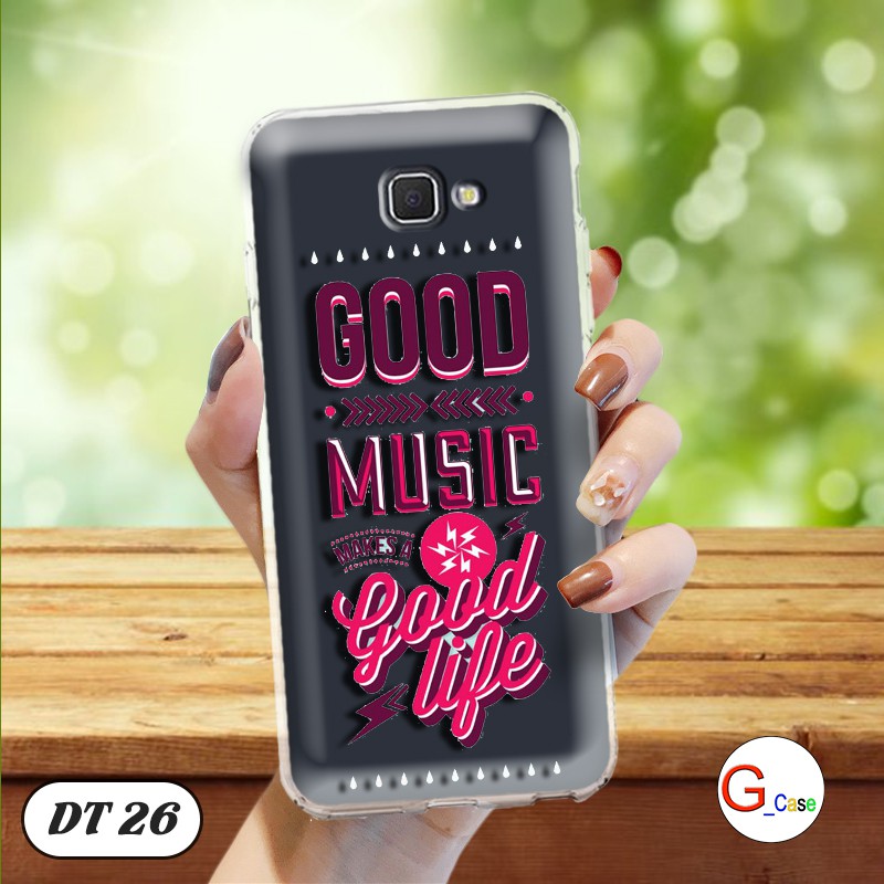 Ốp lưng SAMSUNG GALAXY J7 PRIME dẻo trong in hình