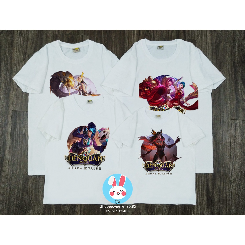 Áo thun liên quân mobile cực chất - áo phông liên quân natalya  - hình in sắc nét