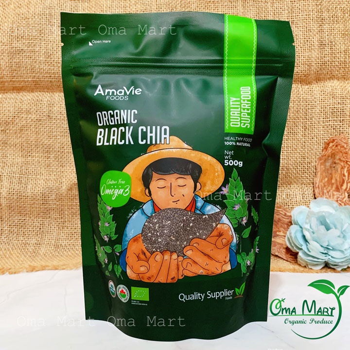 Hạt chia hữu cơ Amavie Food 500g