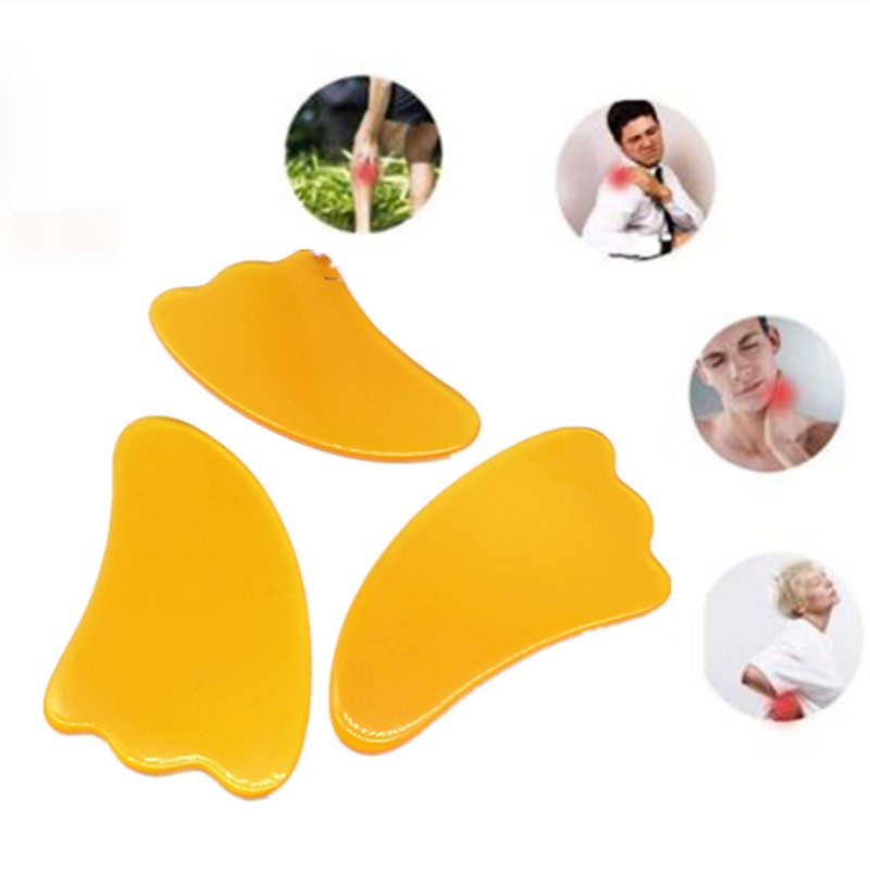 [Hàng mới về] Miếng cạo gió mát-xa bằng nhựa resin nâng cơ mặt làm đẹp tiện dụng