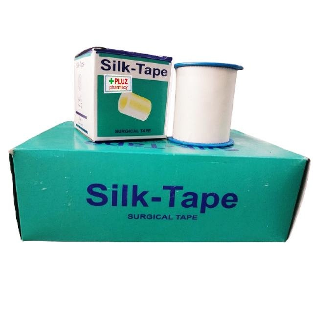 Băng dính vải cuộn Silk Tape hộp 12 cuộn 1,25 x 4m