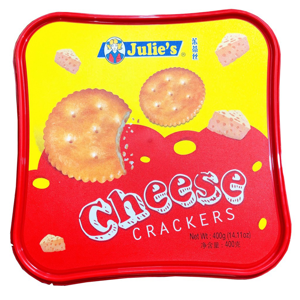 Bánh Quy Phô Mai Julie's Cheese Crackers 400g