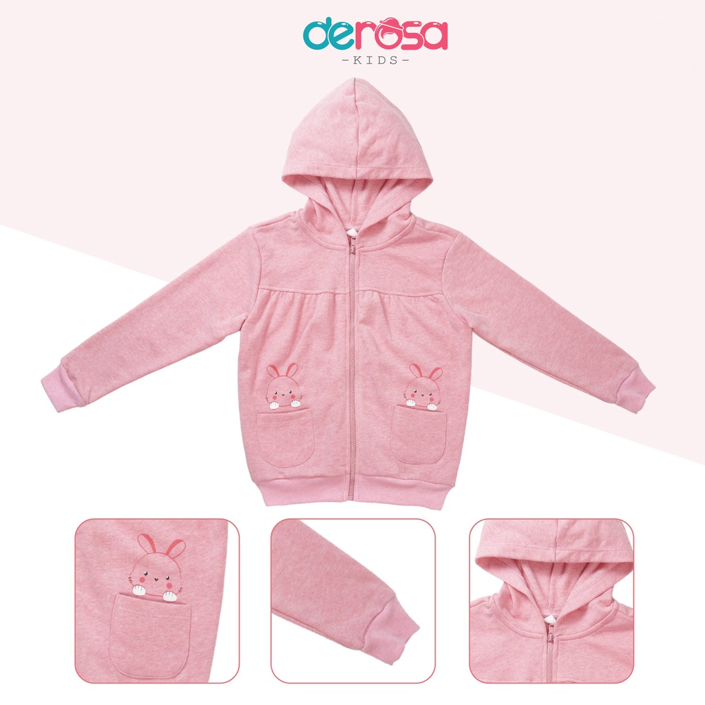 Áo khoác bé trai và bé gái kiếu dáng hoodie cho bé | DEROSA KIDS | 1- 4 tuổi