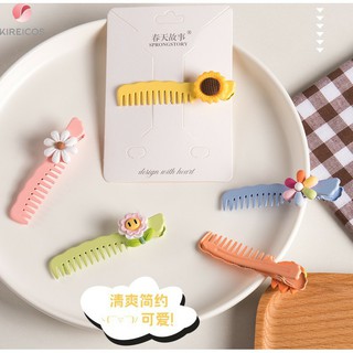 Kẹp tóc hình chiếc lược độc đáo