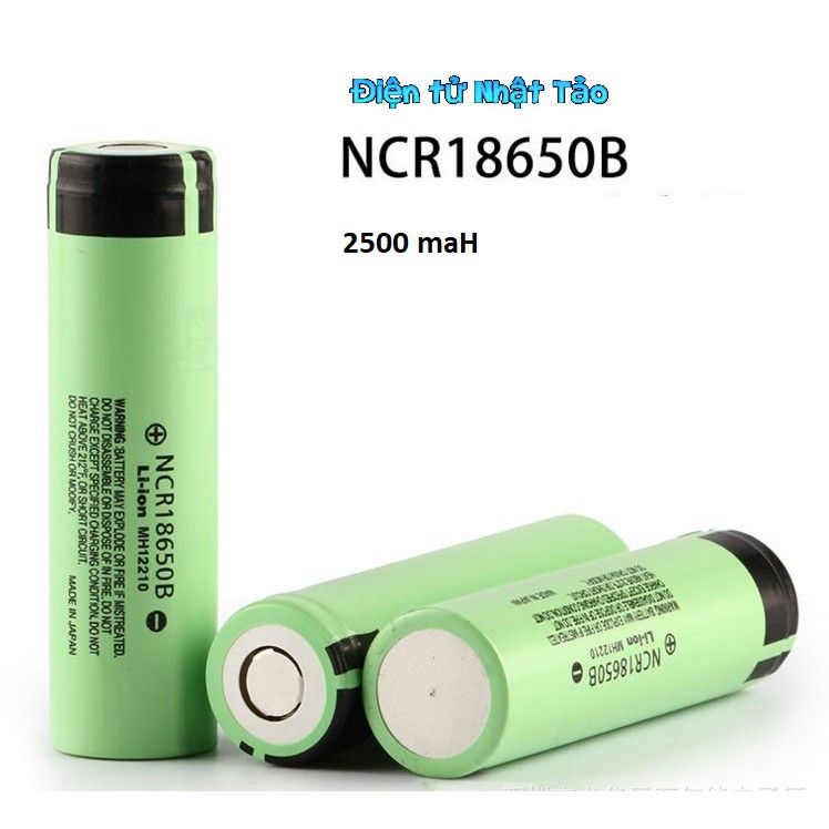 PIN PANASONIC NCR18650B DUNG LƯỢNG 2500MAH