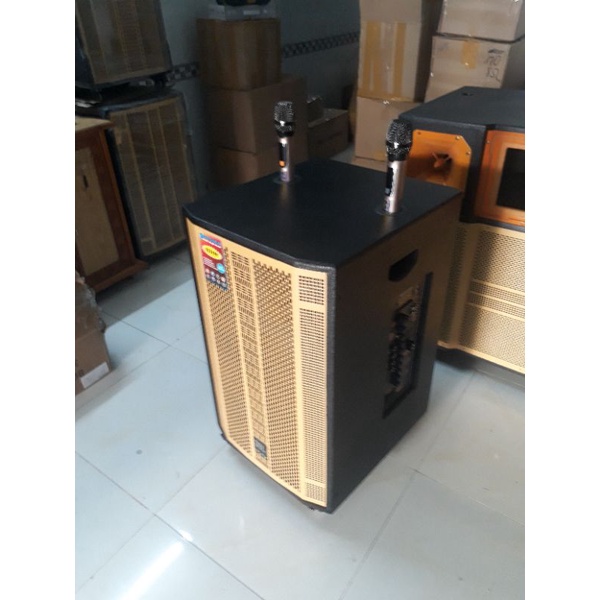 Vỏ loa kéo 4tấc đơn 3 đừơng tiếng bas trung trep