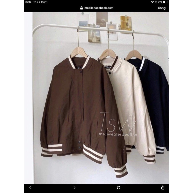‼️ Áo Bomber chất Kaki siêu phẩm ‼️